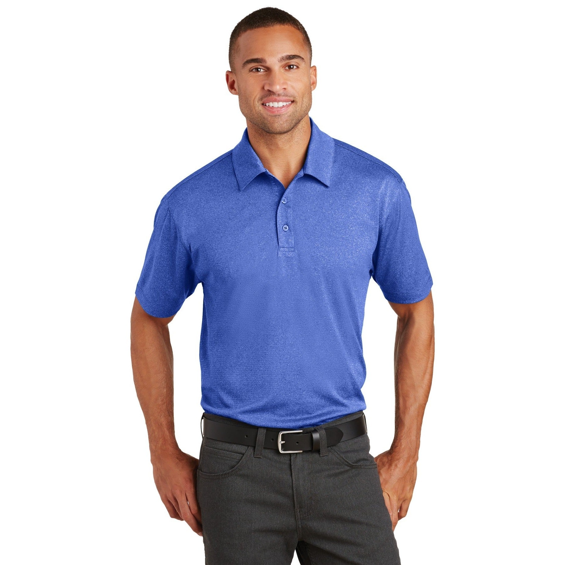 Port Authority-Port Authority® Trace Heather Polo. K576-MedTech-4